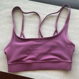 Vuori Mauve/Purple Strappy Sports Bra